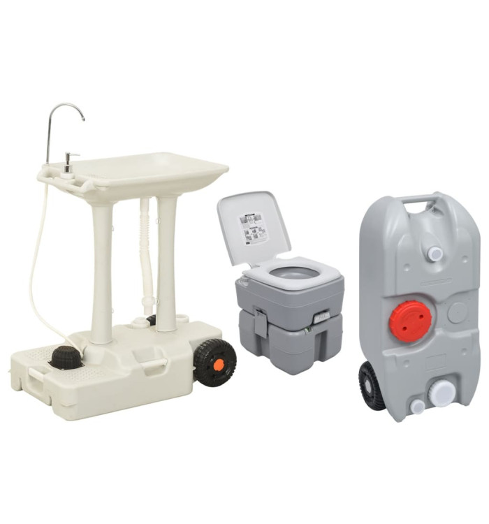 Ensemble de toilette support de lavage des mains réservoir eau | Mobilier & Déco