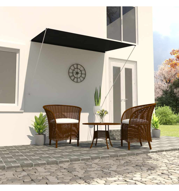 Auvent rétractable 200x150 cm Anthracite | Mobilier & Déco
