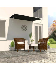 Auvent rétractable 200x150 cm Anthracite | Mobilier & Déco