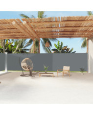 Auvent latéral rétractable Anthracite 180x1200 cm | Mobilier & Déco