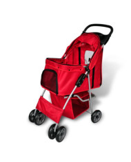 Poussette pour chiens Rouge | Mobilier & Déco
