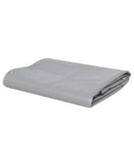 Bâche 650 g / m² 4x8 m Gris | Mobilier & Déco