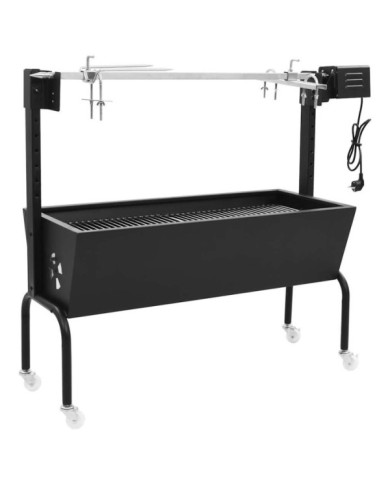 Rôtissoire pour barbecue électrique Acier inoxydable | Mobilier & Déco