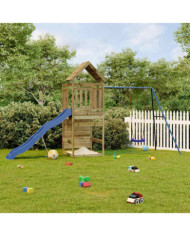 Aire de jeux d'extérieur bois de pin imprégné | Mobilier & Déco