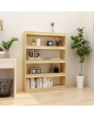 Bibliothèque/Séparateur de pièce 100x30x135,5 cm pin massif | Mobilier & Déco