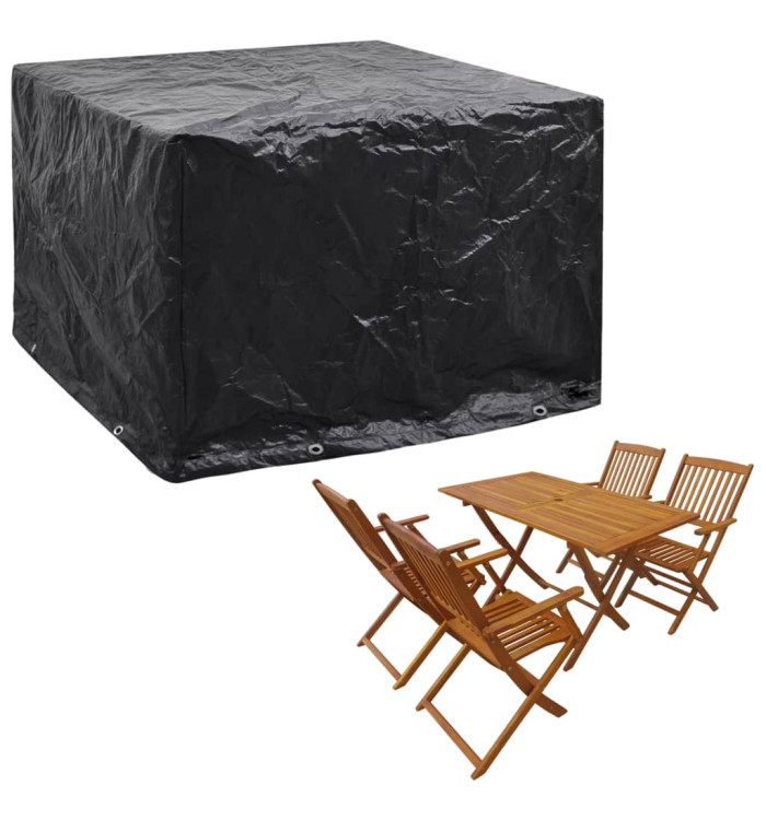 Housse de salon de jardin 8 œillets 122x112x98 cm | Mobilier & Déco