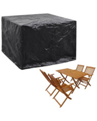 Housse de salon de jardin 8 œillets 122x112x98 cm | Mobilier & Déco