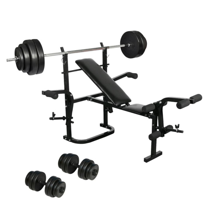 Ensemble de banc de musculation | Mobilier & Déco