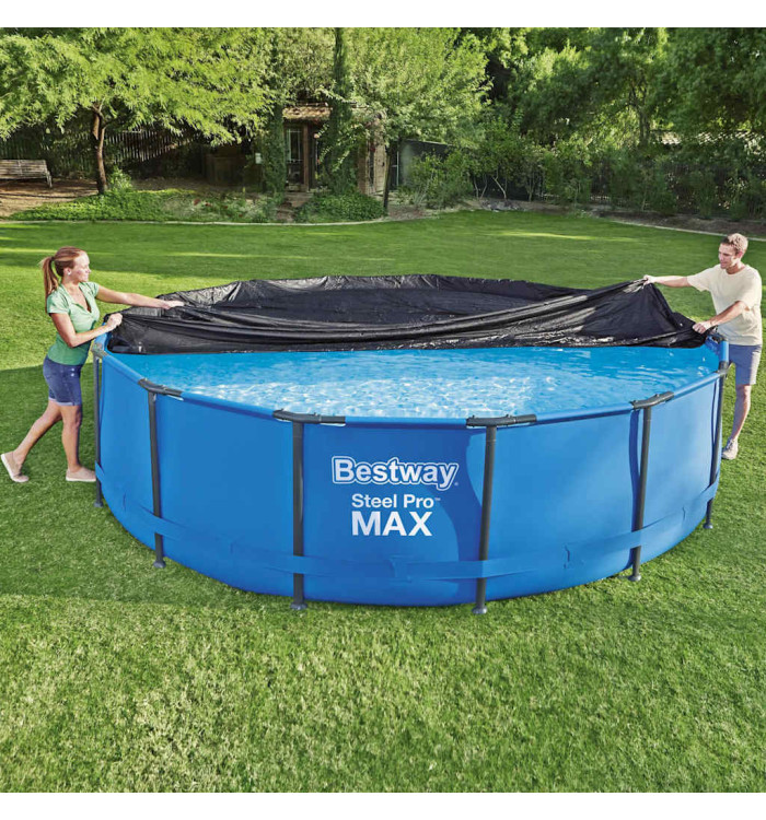 Bestway Couverture de piscine Flowclear 457 cm | Mobilier & Déco