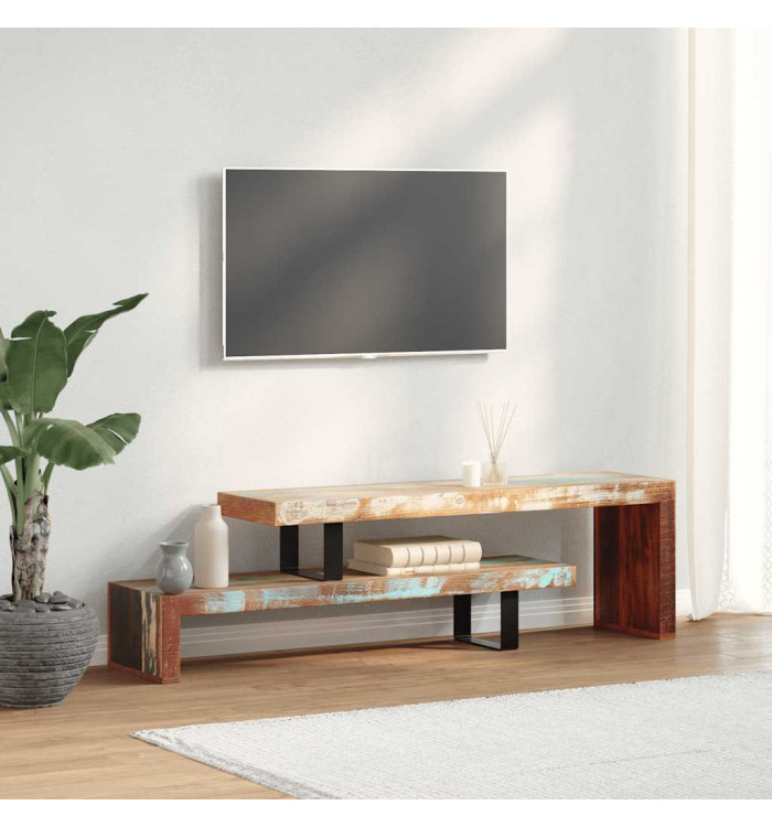 Meuble TV Bois de récupération massif | Mobilier & Déco