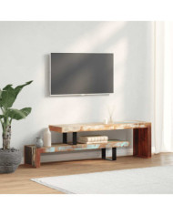 Meuble TV Bois de récupération massif | Mobilier & Déco