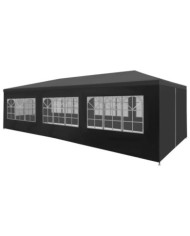 Tente de réception 3x9 m Anthracite | Mobilier & Déco
