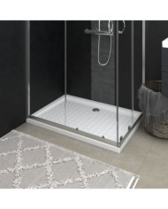 Receveur de douche avec picots Blanc 70x100x4 cm ABS | Mobilier & Déco