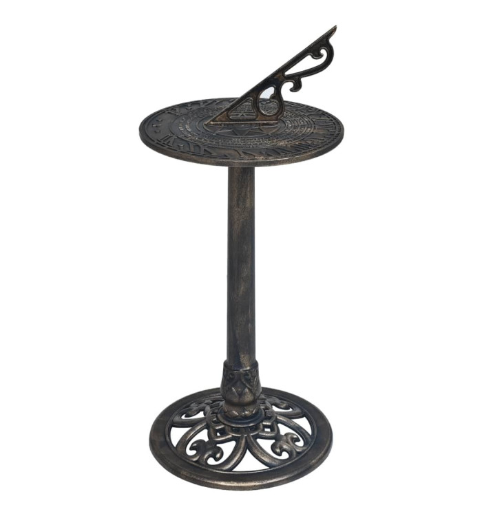 Cadran solaire Bronze 35,5x82 cm Plastique | Mobilier & Déco