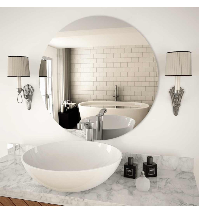 Miroir mural 70 cm Rond Verre | Mobilier & Déco