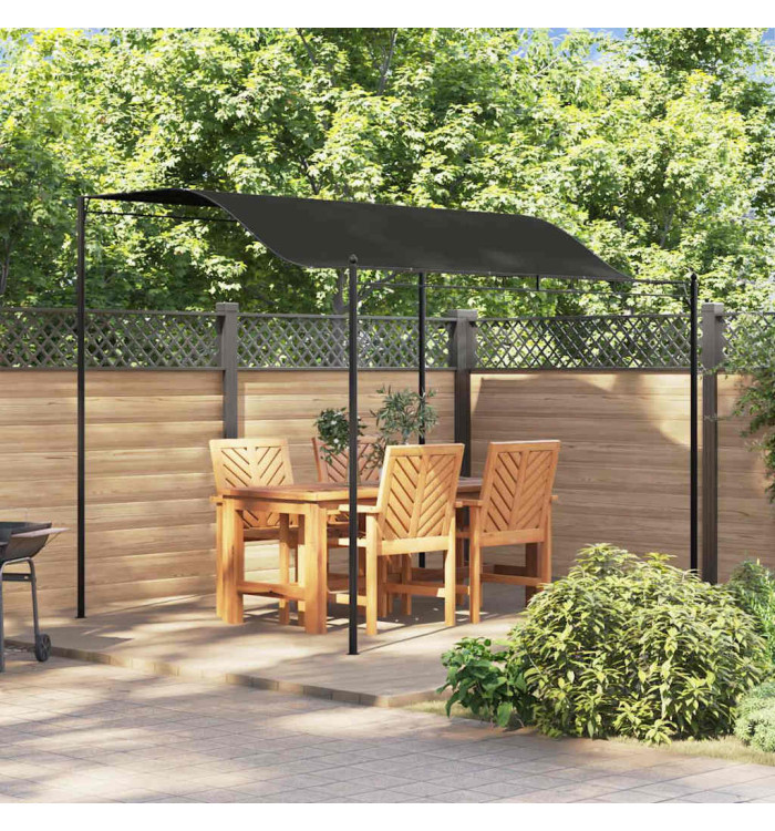 Auvent de parasol 3 x 2,4 m Anthracite | Mobilier & Déco