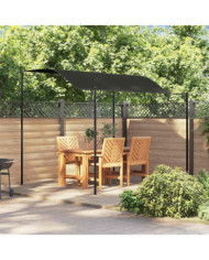 Auvent de parasol 3 x 2,4 m Anthracite | Mobilier & Déco