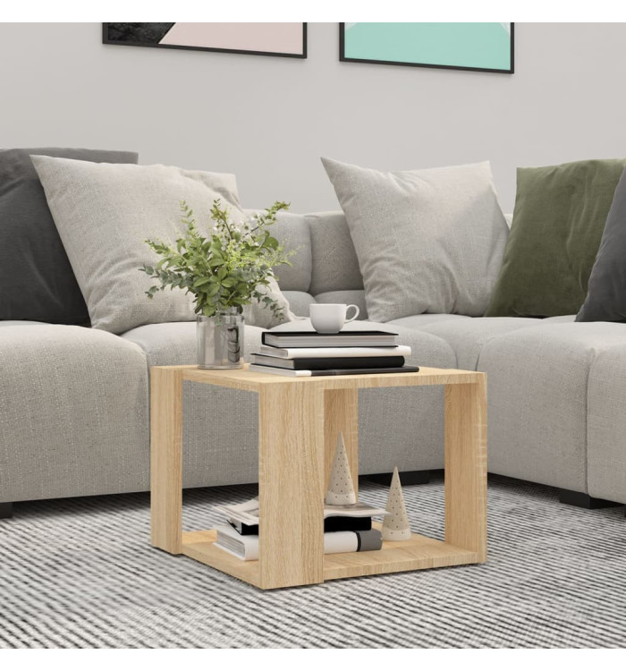 Table basse Chêne sonoma 40x40x30 cm Bois d'ingénierie | Mobilier & Déco