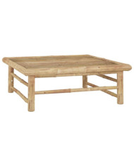 Table de jardin 65x65x30 cm Bambou | Mobilier & Déco