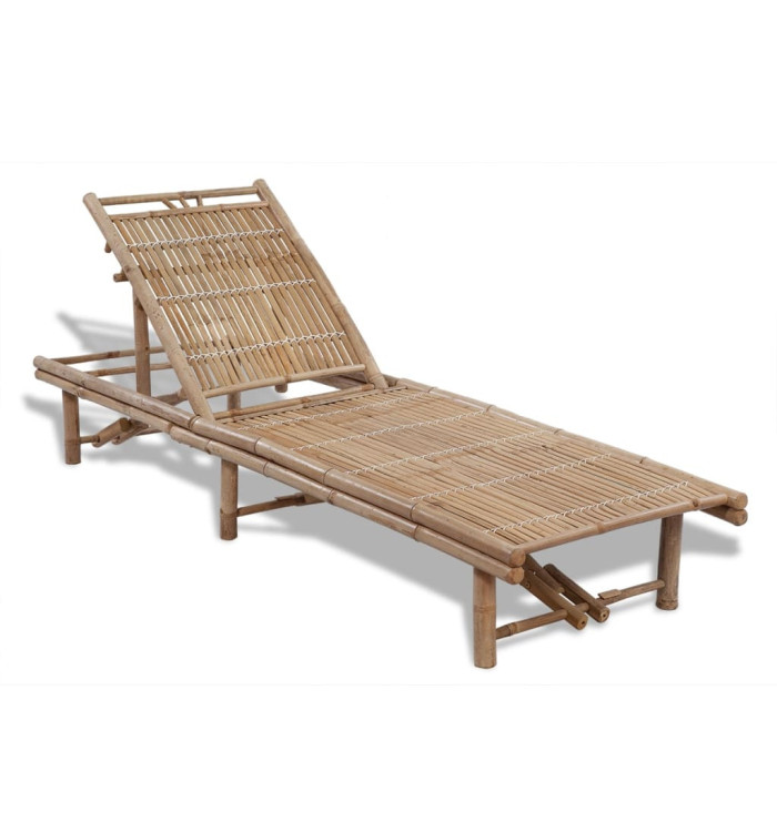 Chaise longue Bambou | Mobilier & Déco