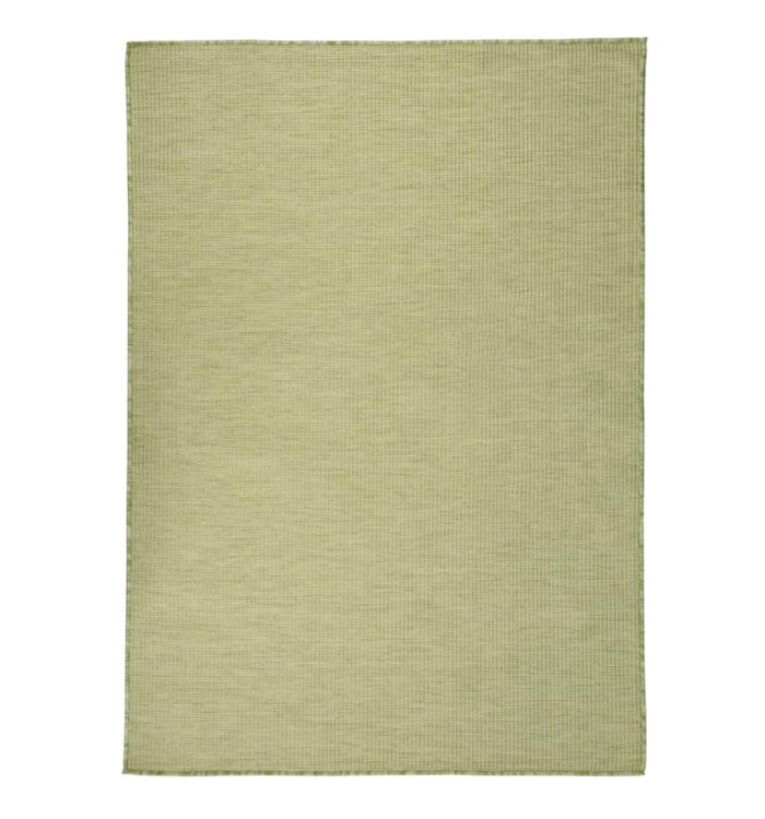 Tapis à tissage plat d'extérieur 200x280 cm Vert | Mobilier & Déco