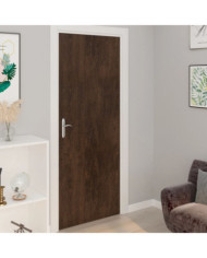 Films autoadhésifs pour portes 2 pcs Chêne foncé 210x90 cm PVC | Mobilier & Déco