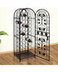 Casier à bouteilles pour 45 bouteilles Métal | Mobilier & Déco