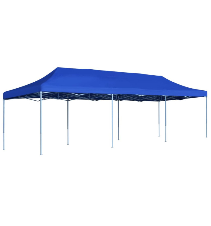 Tente de réception pliable 3x9 m Bleu | Mobilier & Déco