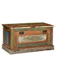 Banc de rangement de chaussures Bois de récupération | Mobilier & Déco