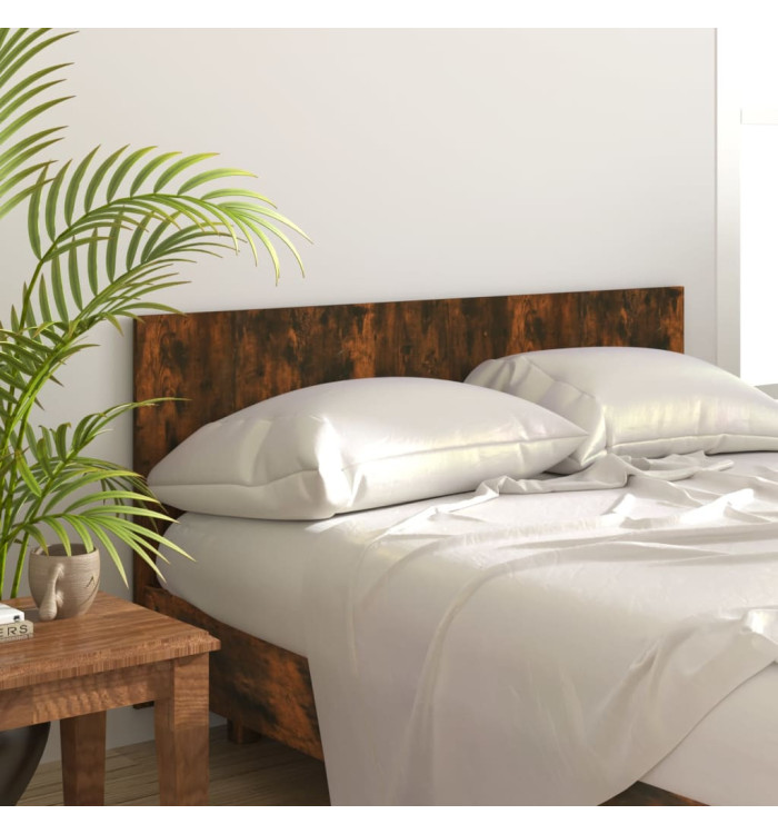 Tête de lit Chêne fumé 160x1,5x80 cm Bois d'ingénierie | Mobilier & Déco