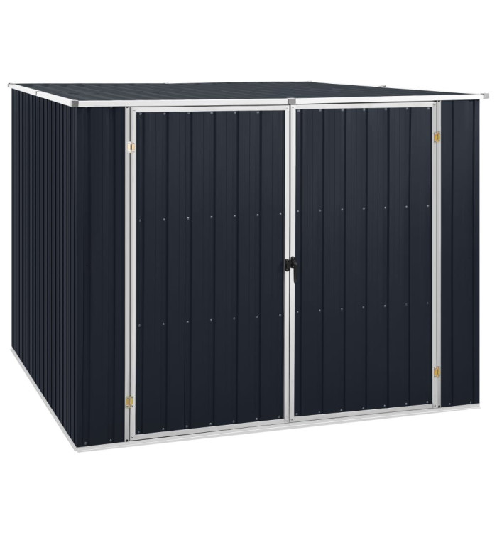 Abri de jardin Anthracite 195x198x159 cm Acier galvanisé | Mobilier & Déco