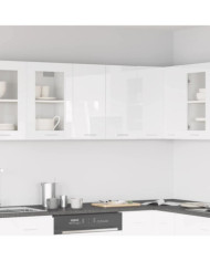 Armoire suspendue "Lyon" Blanc brillant 60x31x60 cm | Mobilier & Déco