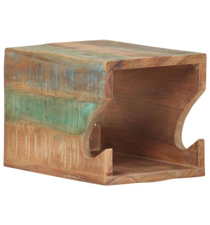 Support mural de vélos 35x25x25 cm Bois de récupération massif | Mobilier & Déco