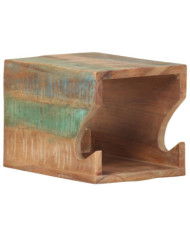 Support mural de vélos 35x25x25 cm Bois de récupération massif | Mobilier & Déco