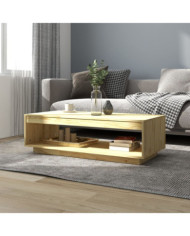 Table basse 110x50x33,5 cm bois de pin massif | Mobilier & Déco