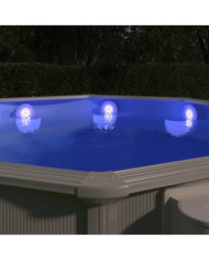 Lampe LED flottante submersible de piscine avec télécommande | Mobilier & Déco