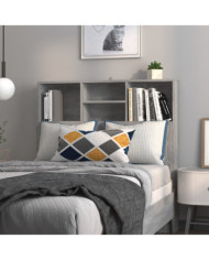 Armoire de tête de lit Sonoma gris 100x19x103,5 cm | Mobilier & Déco