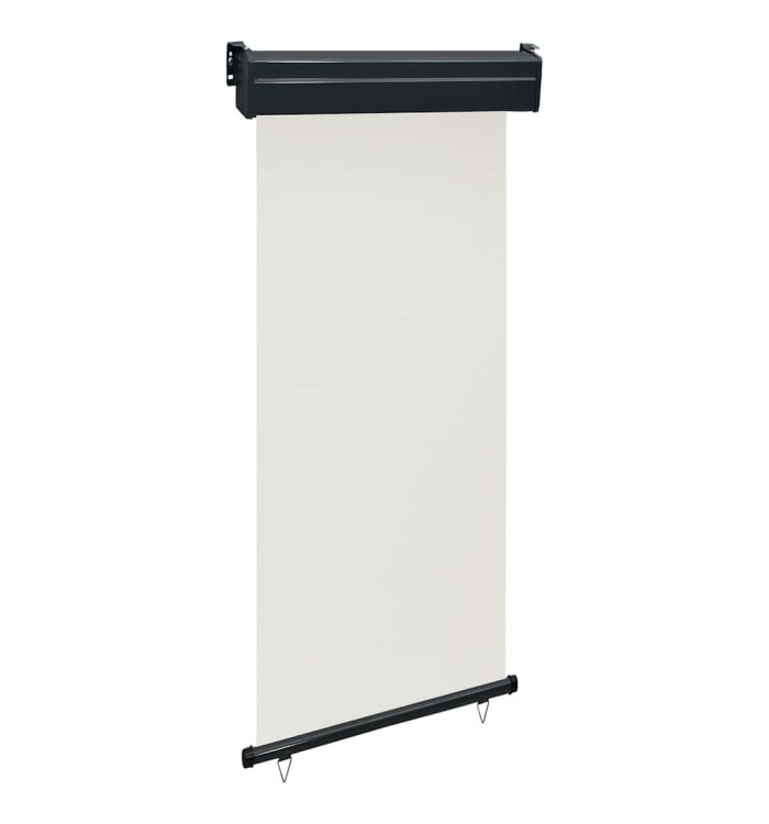 Auvent latéral de balcon 105x250 cm Crème | Mobilier & Déco