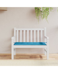 Coussin de banc de jardin bleu 120x50x3 cm tissu oxford | Mobilier & Déco