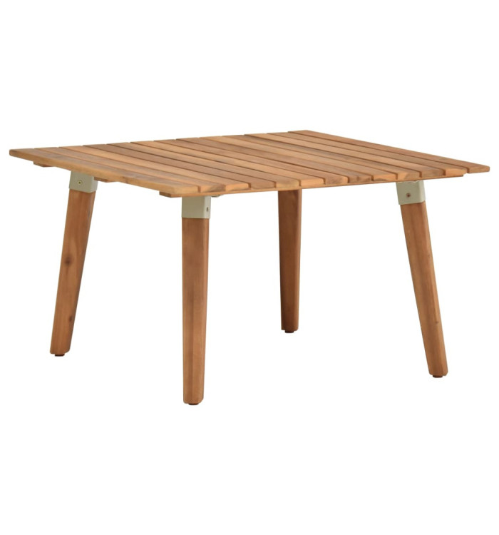 Table basse de jardin 60x60x36 cm Bois solide d'acacia | Mobilier & Déco