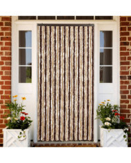 Moustiquaire Beige et marron clair 100x220 cm Chenille | Mobilier & Déco
