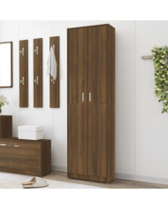 Garde-robe couloir Chêne marron 55x25x189 cm Bois d'ingénierie | Mobilier & Déco