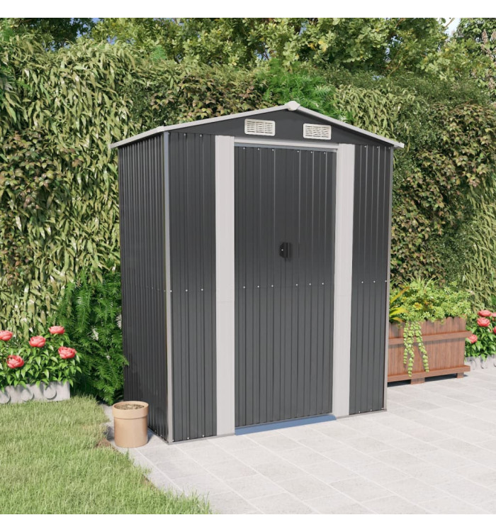 Abri de jardin Anthracite 192x108x223 cm Acier galvanisé | Mobilier & Déco