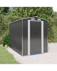 Abri de jardin Anthracite 192x274x223 cm Acier galvanisé | Mobilier & Déco