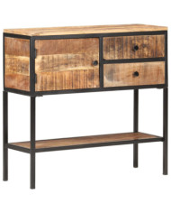 Buffet 85x30x80 cm Bois de manguier brut | Mobilier & Déco
