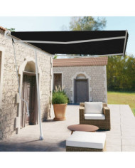 Auvent automatique sur pied 300x250 cm Anthracite | Mobilier & Déco