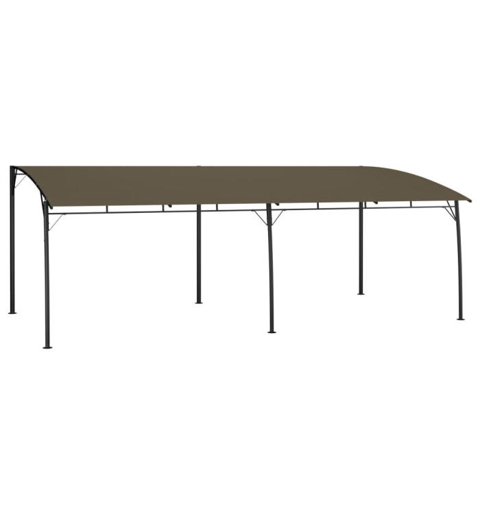 Auvent pare-soleil de jardin 6x3x2,55 m Taupe | Mobilier & Déco
