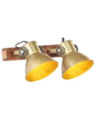 Lampe murale industrielle Laiton 45x25 cm E27 | Mobilier & Déco