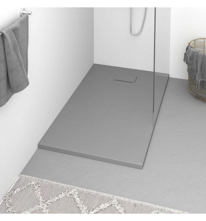 Receveur de douche SMC Gris 120x70 cm | Mobilier & Déco