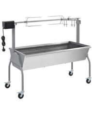 Rôtissoire pour barbecue électrique Acier inoxydable | Mobilier & Déco